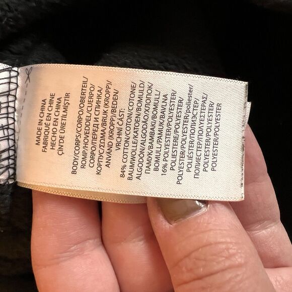 Polo Ralph Lauren BLACK Classic Cotton Blend Fleece Sweatpants Youth 14/16, XS/S - Picture 4 of 5